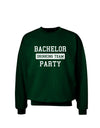 Bachelor Party Drinking Team Adult Dark Sweatshirt-Sweatshirts-TooLoud-Deep-Forest-Green-Small-Davson Sales