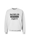 Bachelor Party Drinking Team - Distressed Sweatshirt-Sweatshirts-TooLoud-White-Small-Davson Sales