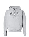 Bacon Periodic Table of Elements Hoodie Sweatshirt by TooLoud-Hoodie-TooLoud-AshGray-Small-Davson Sales