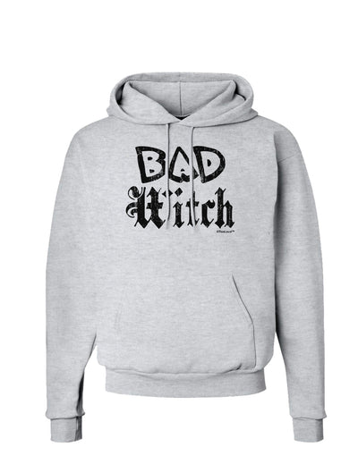 Bad Witch Distressed Hoodie Sweatshirt-Hoodie-TooLoud-AshGray-Small-Davson Sales