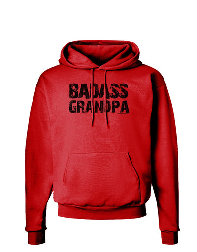 Badass Grandpa Hoodie Sweatshirt by TooLoud-Hoodie-TooLoud-Red-Small-Davson Sales