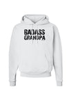 Badass Grandpa Hoodie Sweatshirt by TooLoud-Hoodie-TooLoud-White-Small-Davson Sales