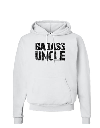 Badass Uncle Hoodie Sweatshirt by TooLoud-Hoodie-TooLoud-White-Small-Davson Sales