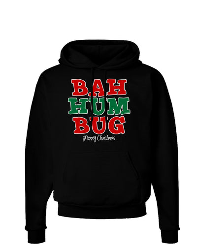 Bah Humbug Merry Christmas Dark Hoodie Sweatshirt-Hoodie-TooLoud-Black-Small-Davson Sales