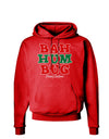 Bah Humbug Merry Christmas Dark Hoodie Sweatshirt-Hoodie-TooLoud-Red-Small-Davson Sales