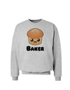 Baker Cute Roll Sweatshirt-Sweatshirts-TooLoud-AshGray-Small-Davson Sales