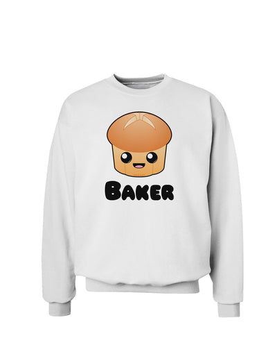 Baker Cute Roll Sweatshirt-Sweatshirts-TooLoud-White-Small-Davson Sales