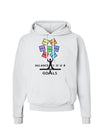 Balance Your Goals Hoodie Sweatshirt-Hoodie-TooLoud-White-XXX-Large-Davson Sales