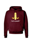 Banana - I am a Peelin Dark Hoodie Sweatshirt-Hoodie-TooLoud-Maroon-Small-Davson Sales