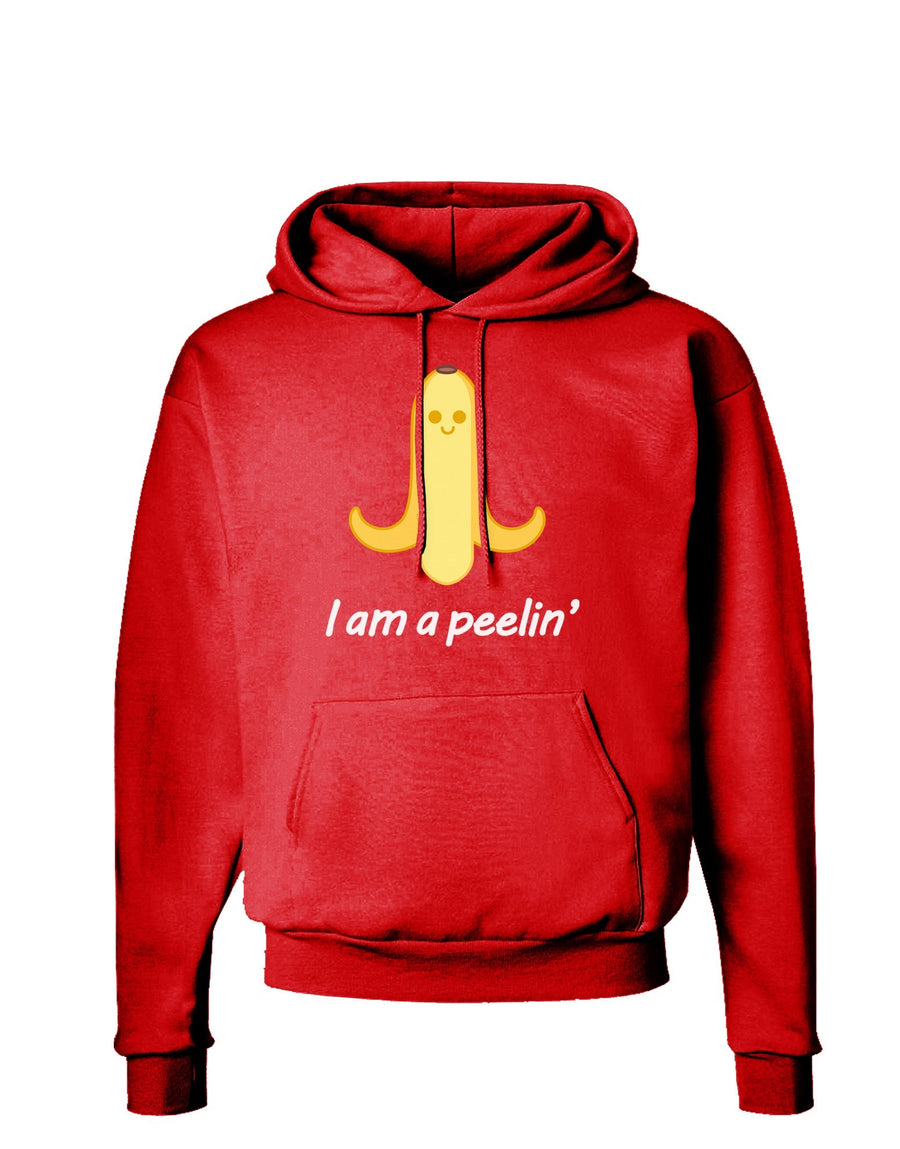 Banana - I am a Peelin Dark Hoodie Sweatshirt-Hoodie-TooLoud-Black-Small-Davson Sales