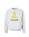 Banana - I am a Peelin Sweatshirt-Sweatshirts-TooLoud-White-Small-Davson Sales