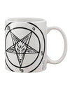 Baphomet Emblem Adorned 11 oz or 15 oz Coffee Mug - Exquisite Drinkware-11 OZ Coffee Mug-TooLoud-11oz-Davson Sales