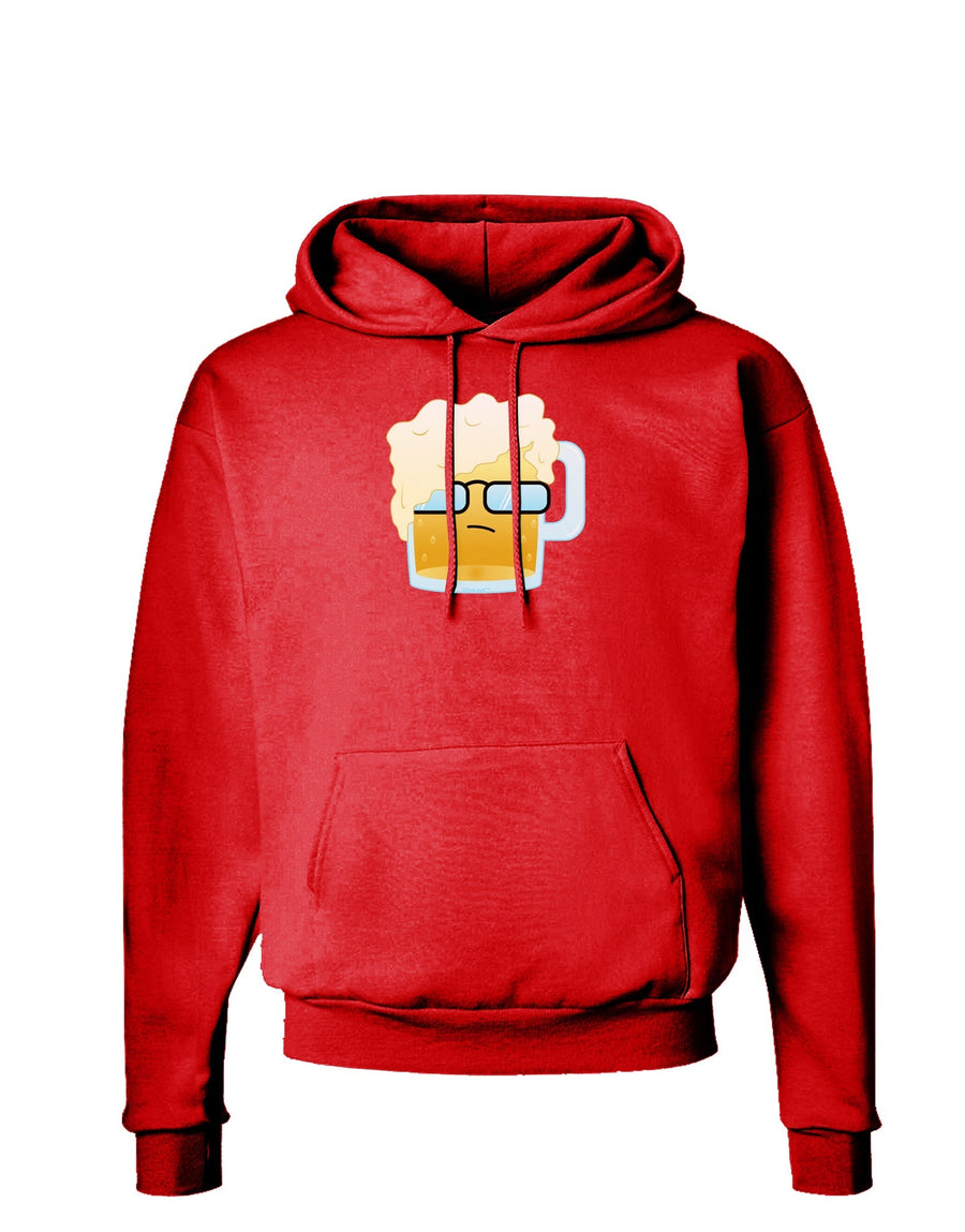 Bartleby the Hipster Beer Dark Hoodie Sweatshirt-Hoodie-TooLoud-Black-Small-Davson Sales