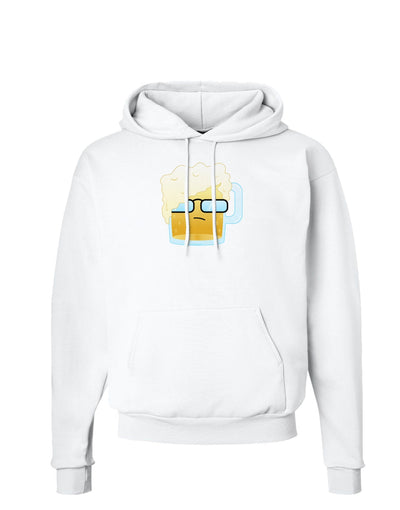 Bartleby the Hipster Beer Hoodie Sweatshirt-Hoodie-TooLoud-White-Small-Davson Sales