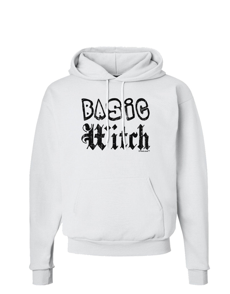 Basic Witch Distressed Hoodie Sweatshirt-Hoodie-TooLoud-White-XXX-Large-Davson Sales