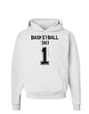 Basketball Dad Jersey Hoodie Sweatshirt by TooLoud-Hoodie-TooLoud-White-Small-Davson Sales