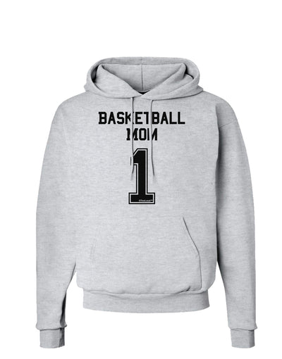 Basketball Mom Jersey Hoodie Sweatshirt-Hoodie-TooLoud-AshGray-Small-Davson Sales