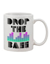 Bass-Enhanced Printed 11 oz Coffee Mug - TooLoud-11 OZ Coffee Mug-TooLoud-White-Davson Sales