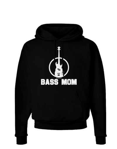 Bass Mom - Mother's Day Design Dark Hoodie Sweatshirt-Hoodie-TooLoud-Black-Small-Davson Sales