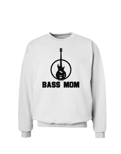 Bass Mom - Mother's Day Design Sweatshirt-Sweatshirts-TooLoud-White-Small-Davson Sales