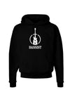 Bassist Dark Hoodie Sweatshirt-Hoodie-TooLoud-Black-Small-Davson Sales