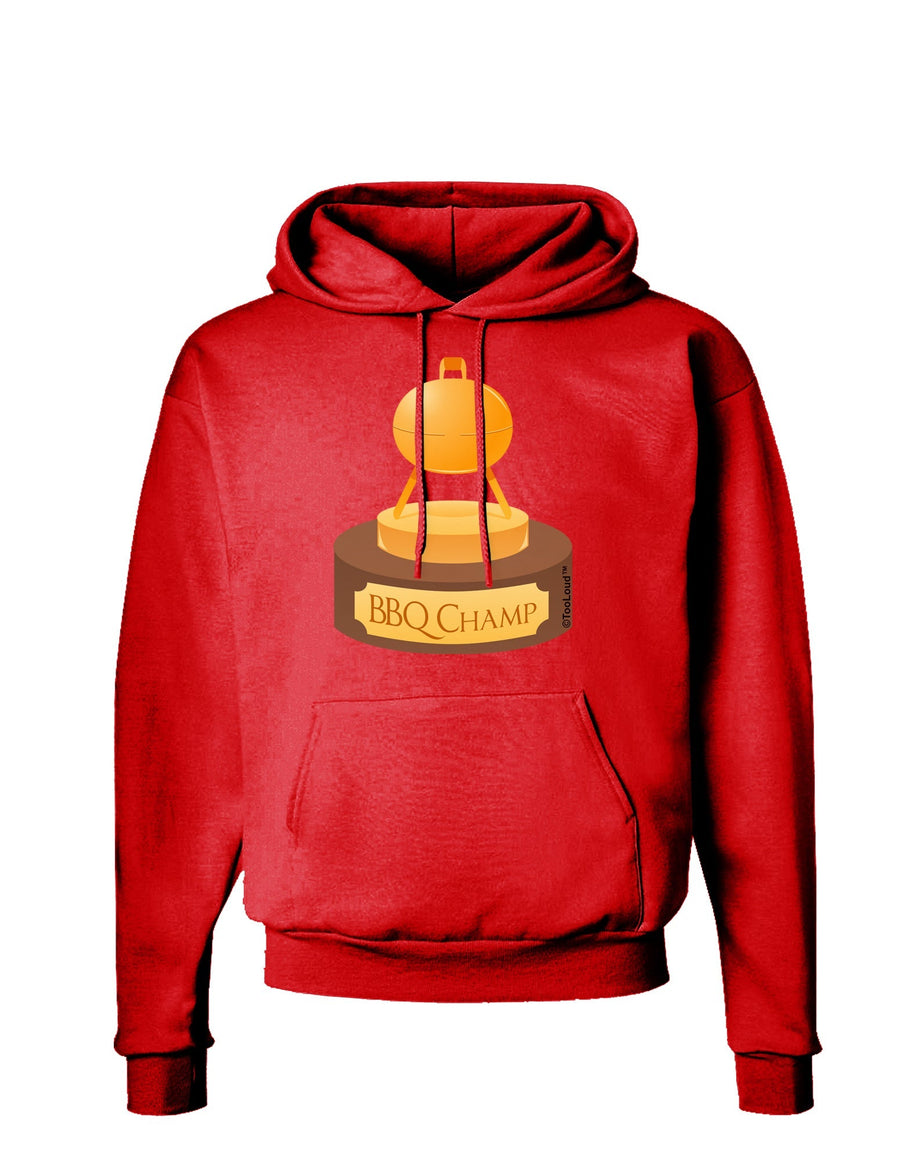 BBQ Champ - Golden Grill Trophy Dark Hoodie Sweatshirt by TooLoud-Hoodie-TooLoud-Black-Small-Davson Sales