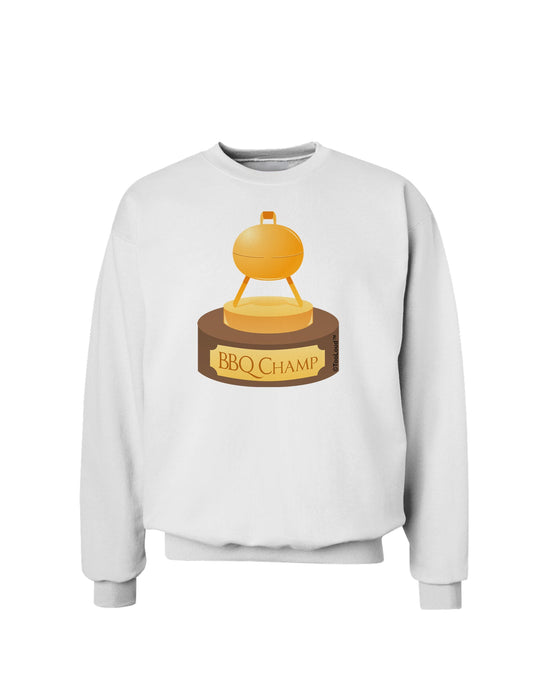 BBQ Champ - Golden Grill Trophy Sweatshirt by TooLoud-Sweatshirts-TooLoud-White-Small-Davson Sales