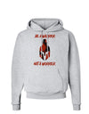 Be a Warrior Not a Worrier Hoodie Sweatshirt by TooLoud-Hoodie-TooLoud-AshGray-Small-Davson Sales