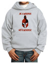 Be a Warrior Not a Worrier Youth Hoodie Pullover Sweatshirt by TooLoud-Youth Hoodie-TooLoud-Ash-XS-Davson Sales