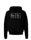 Be Er - Periodic Table of Elements Dark Hoodie Sweatshirt by TooLoud-Hoodie-TooLoud-Black-Small-Davson Sales