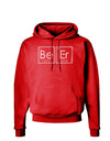 Be Er - Periodic Table of Elements Dark Hoodie Sweatshirt by TooLoud-Hoodie-TooLoud-Red-Small-Davson Sales