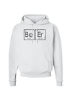 Be Er - Periodic Table of Elements Hoodie Sweatshirt by TooLoud-Hoodie-TooLoud-White-Small-Davson Sales