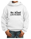 Be kind we are in this together Youth Hoodie Pullover Sweatshirt-Youth Hoodie-TooLoud-White-XS-Davson Sales