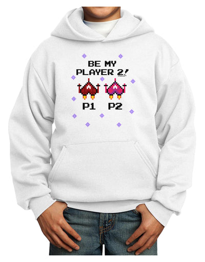 Be My Player 2 Youth Hoodie Pullover Sweatshirt-Youth Hoodie-TooLoud-White-XS-Davson Sales