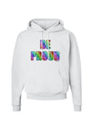 Be Proud Gay Pride - Rainbow Hearts Hoodie Sweatshirt by TooLoud-Hoodie-TooLoud-White-Small-Davson Sales