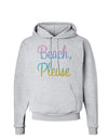 Beach Please - Summer Colors Hoodie Sweatshirt-Hoodie-TooLoud-AshGray-Small-Davson Sales