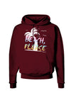 Beach Please - Summer Colors with Palm Trees Dark Hoodie Sweatshirt-Hoodie-TooLoud-Maroon-Small-Davson Sales