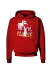 Beach Please - Summer Colors with Palm Trees Dark Hoodie Sweatshirt-Hoodie-TooLoud-Red-Small-Davson Sales