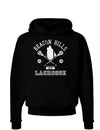 Beacon Hills Lacrosse WolfDark Hoodie Sweatshirt-Hoodie-TooLoud-Black-Small-Davson Sales