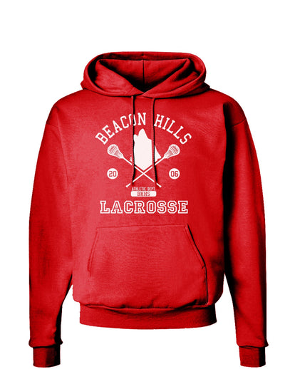 Beacon Hills Lacrosse WolfDark Hoodie Sweatshirt-Hoodie-TooLoud-Red-Small-Davson Sales