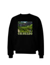 Beautiful Cliffs Colorado Adult Dark Sweatshirt by-Sweatshirts-TooLoud-Black-Small-Davson Sales