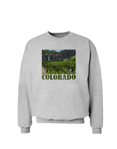 Beautiful Cliffs Colorado Sweatshirt by-Sweatshirts-TooLoud-AshGray-Small-Davson Sales