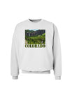 Beautiful Cliffs Colorado Sweatshirt by-Sweatshirts-TooLoud-White-Small-Davson Sales