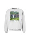 Beautiful Cliffs - Lets Hike Sweatshirt by-Sweatshirts-TooLoud-White-Small-Davson Sales