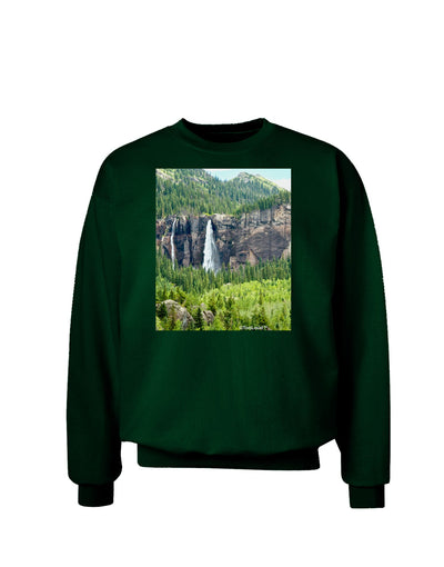 Beautiful Cliffs Nature Adult Dark Sweatshirt by-Sweatshirts-TooLoud-Deep-Forest-Green-Small-Davson Sales