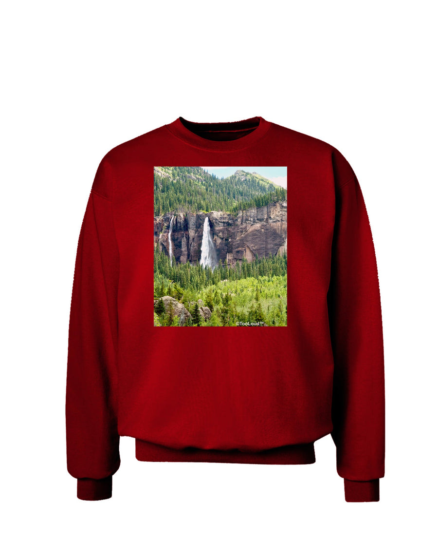 Beautiful Cliffs Nature Adult Dark Sweatshirt by-Sweatshirts-TooLoud-Black-Small-Davson Sales