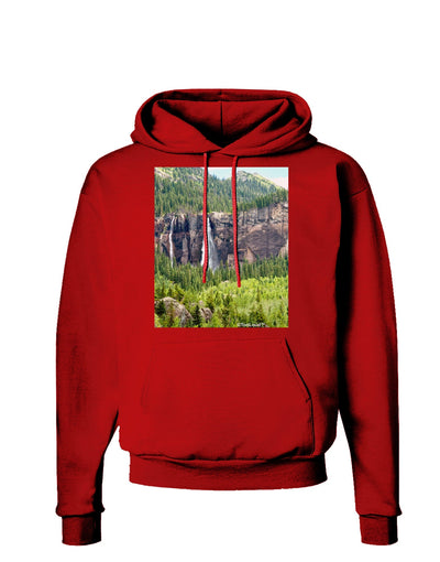 Beautiful Cliffs Nature Dark Hoodie Sweatshirt by-Hoodie-TooLoud-Red-Small-Davson Sales