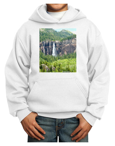 Beautiful Cliffs Nature Youth Hoodie Pullover Sweatshirt by-Youth Hoodie-TooLoud-White-XS-Davson Sales