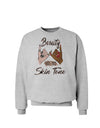 Beauty has no skin Tone Sweatshirt-Sweatshirts-TooLoud-AshGray-Small-Davson Sales