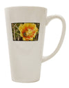 Bee Cactus Conical Latte Coffee Mug - The Perfect Drinkware for Coffee Enthusiasts TooLoud-Conical Latte Mug-TooLoud-White-Davson Sales